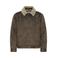 Blend suèdelook teddy lammy coat - turkish coffee