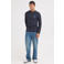 Blend regular fit longsleeve met print - salute