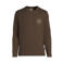Blend regular fit longsleeve met print - turkish coffee