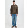 Blend regular fit sweater met print - bruin