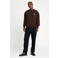 Resteröds relaxed fit sweater met backprint - bruin