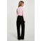 Morgan wide leg jeans - zwart