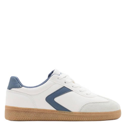 Mango Kids sneakers wit/blauw