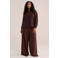 WE Fashion Curve loose fit broek - bruin