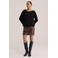 WE Fashion imitatieleren korte rok - bruin