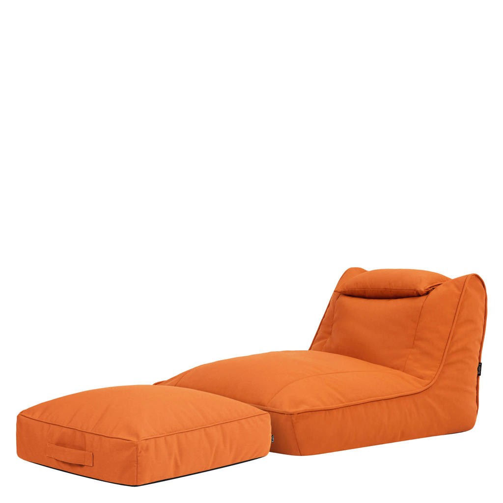icon icon - Nova Zitzak met Vloerkussen - Ligtsoel - Olefin - Oranje