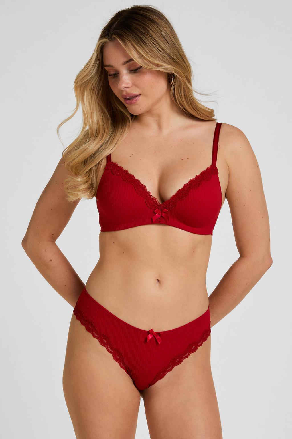 Hunkemöller Lola brazilian slip - rood