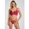 Private Bea niet-voorgevormde longline bh met beugel - fuchsia