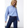 SisterS Point gestreepte blouse - blauw