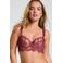 Hunkemöller Naomi niet-voorgevormde beugel-bh - donkerrood