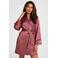Hunkemöller satijnlook kimono - donkerroze