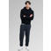 Superdry relaxed fit hoodie - donkerblauw