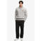 Superdry regular fit trui met print - donkergrijs