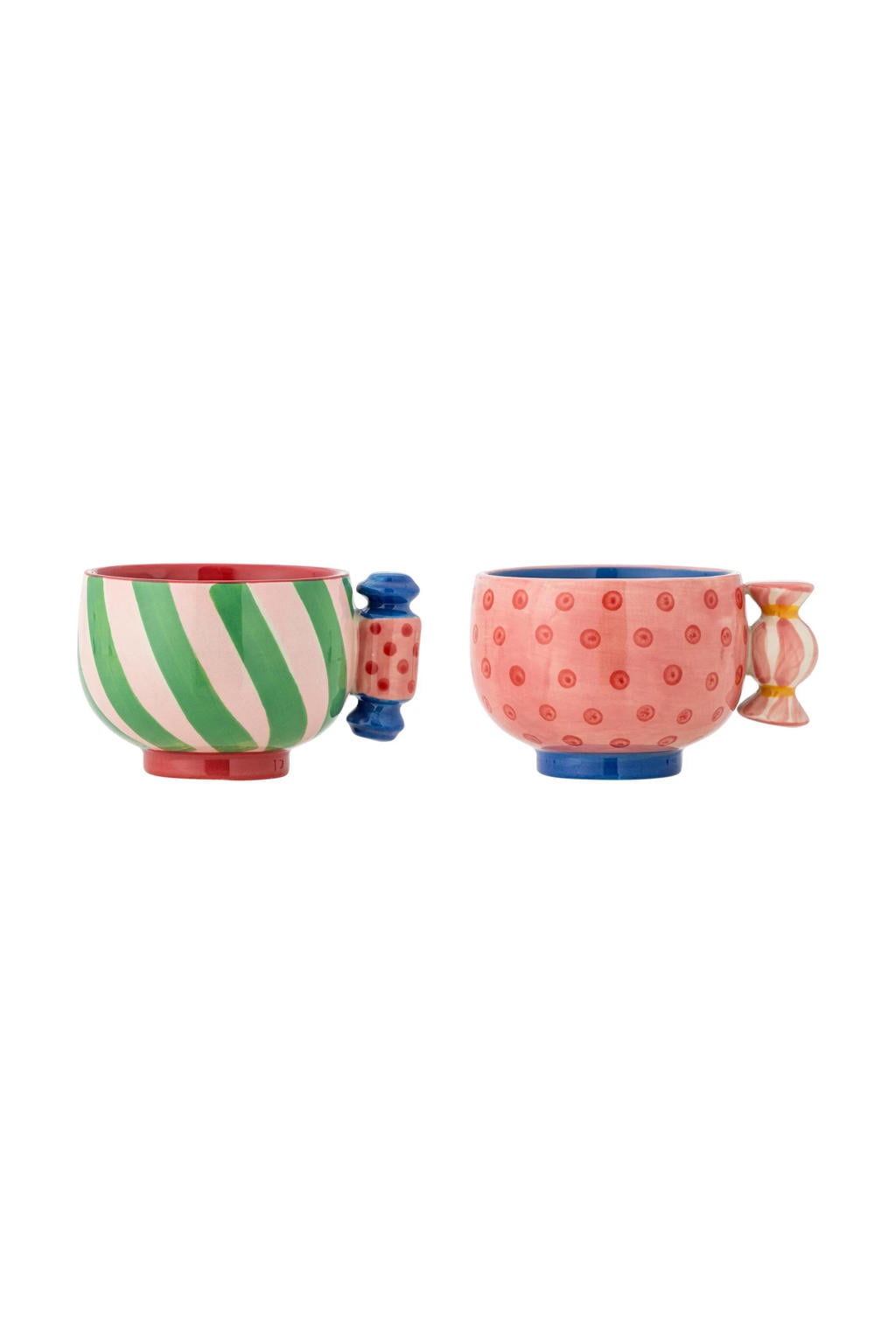 Bloomingville koffiekopje Caramella (set van 2)