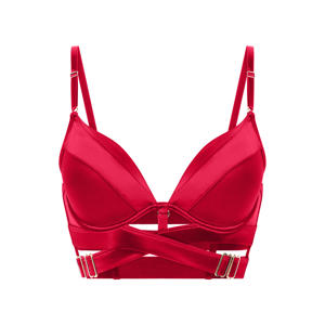 Colette push-up longline bh - fuchsia