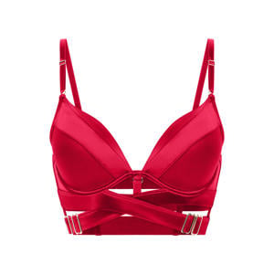 Colette push-up longline bh - fuchsia