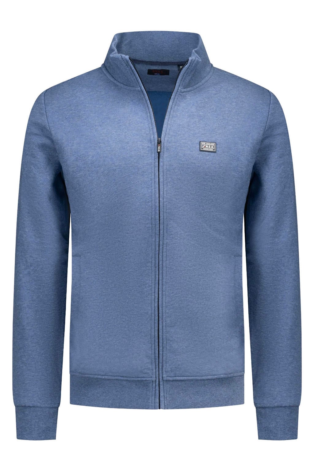 New Zealand Auckland katoenen sweatvest - apri blauw