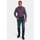 New Zealand Auckland regular fit geruite overhemd - capri blue