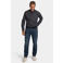 New Zealand Auckland regular fit overhemd met print - donkerblauw
