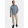 New Zealand Auckland regular fit casual overhemd - capri blauw