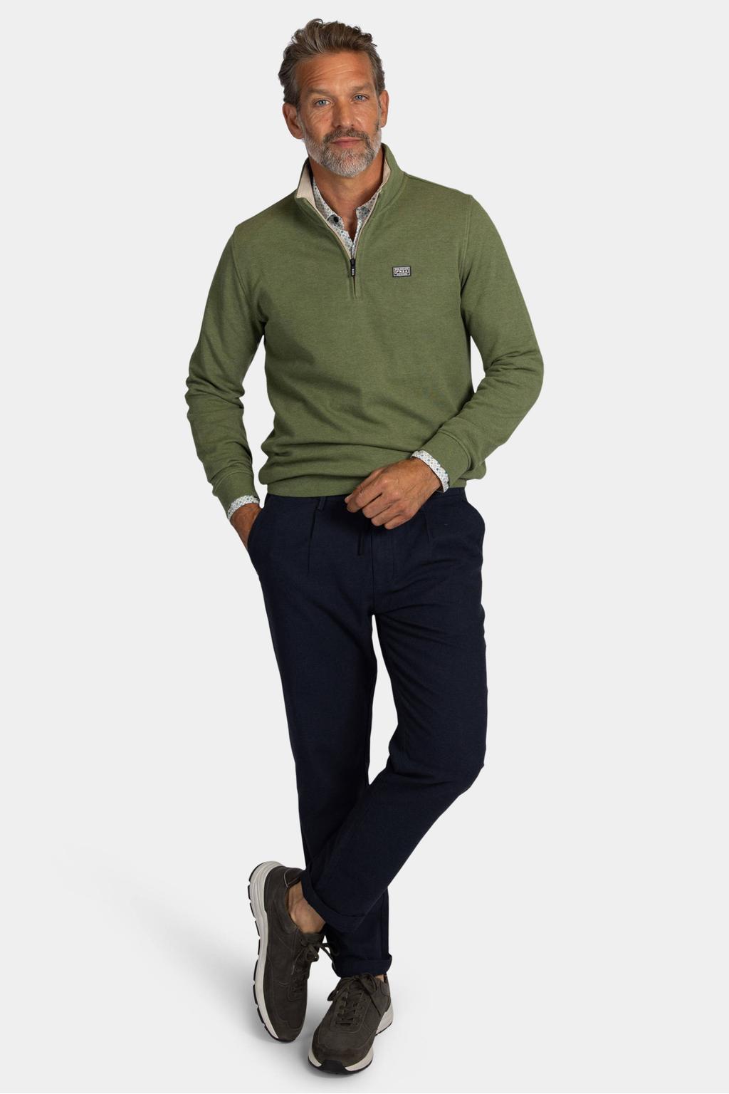 New Zealand Auckland regular fit trui - groen