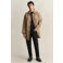 GANT katoenen regular fit gebreide trui - evening blue