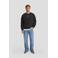 ONLY & SONS oversized sweater met print - zwart