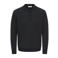 ONLY & SONS regular fit gestreepte gebreide trui - zwart