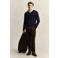 GANT wollen regular fit trui - marine