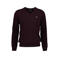 GANT wollen regular fit gebreide trui - darkened wine