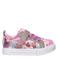 Skechers imitatieleren sneakers met glitters - roze