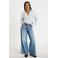 Cache Cache gestreepte blouse - lichtblauw