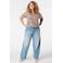MS Mode gebloemde top Plus Size - bruin