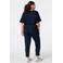 MS Mode straight leg broek Plus Size - donkerblauw