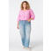 MS Mode top Plus Size - roze