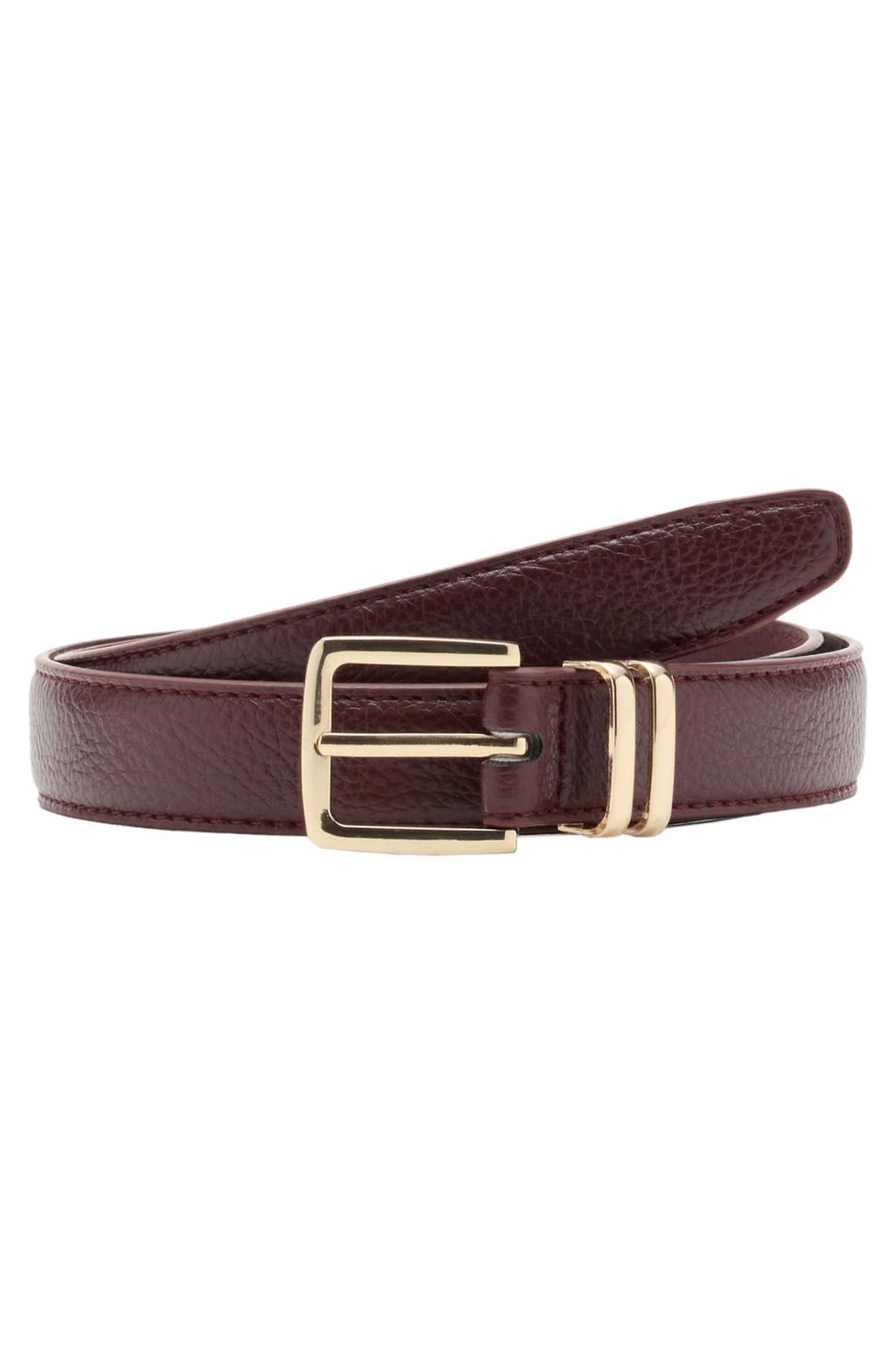 Mango riem donkerrood