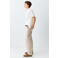 MANGO TEEN regular fit straight leg jeans - beige
