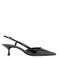 Mango lakleren pumps - zwart