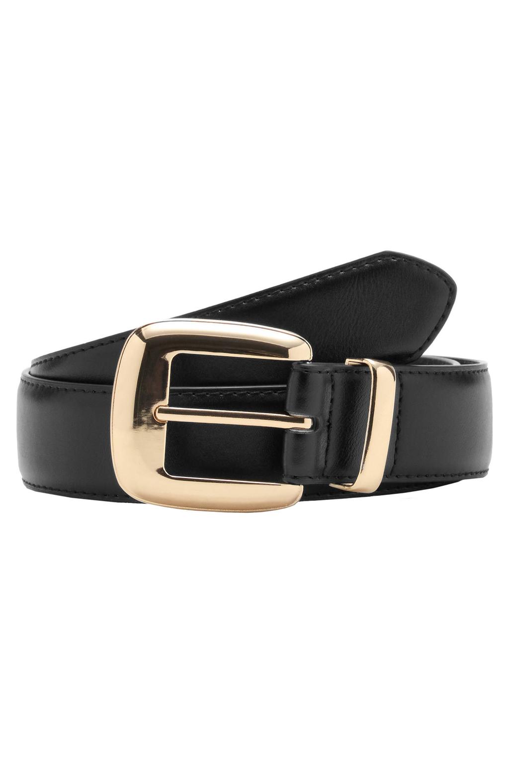 Mango riem zwart