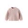 Mango Kids gebreide gestreepte trui - roze