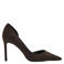 Mango pumps met naaldhak - donkerbruin