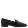 Mango leren loafers - zwart