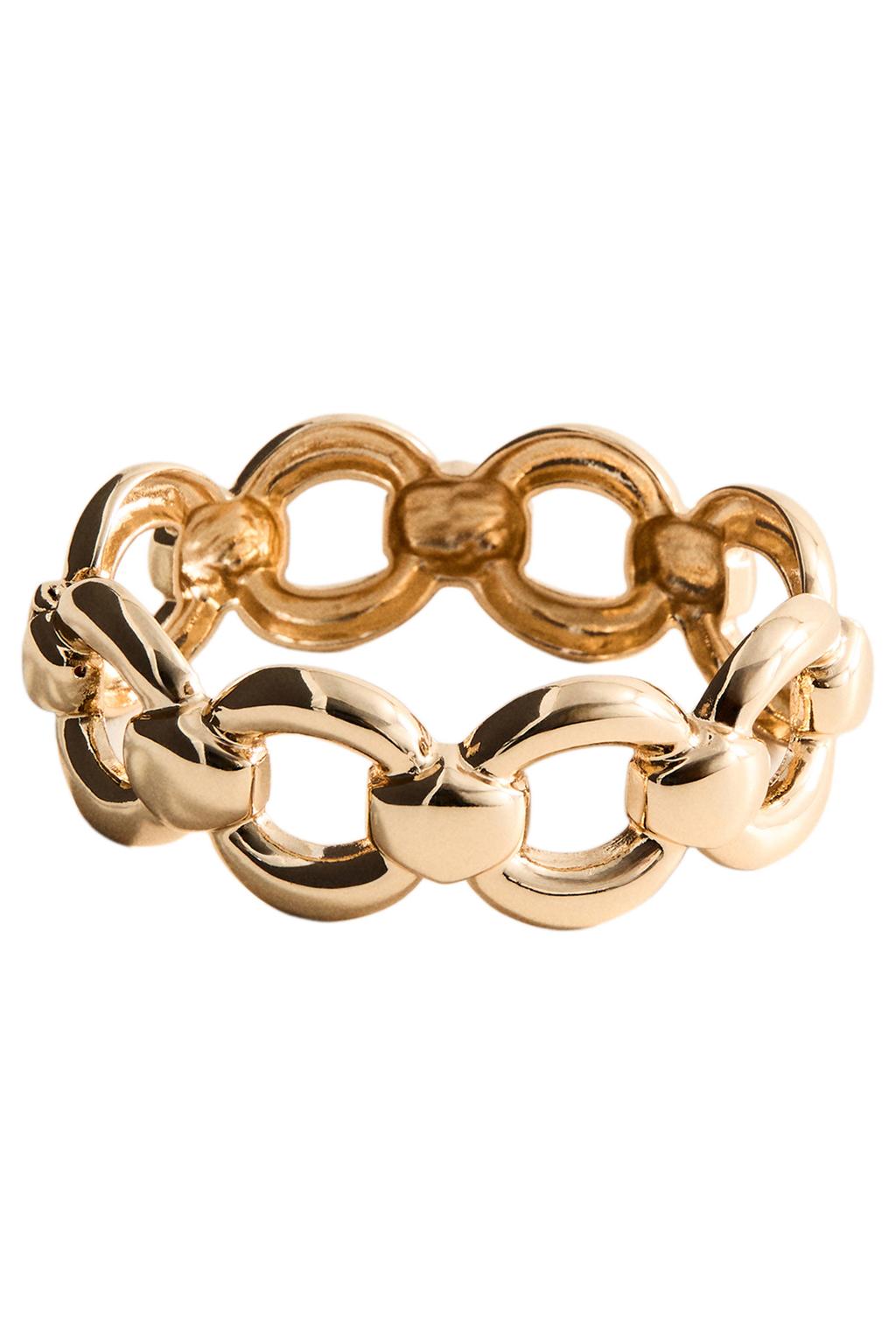 Mango armband goudkleurig