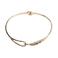 Mango choker goudkleurig