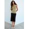 Mango top - khaki