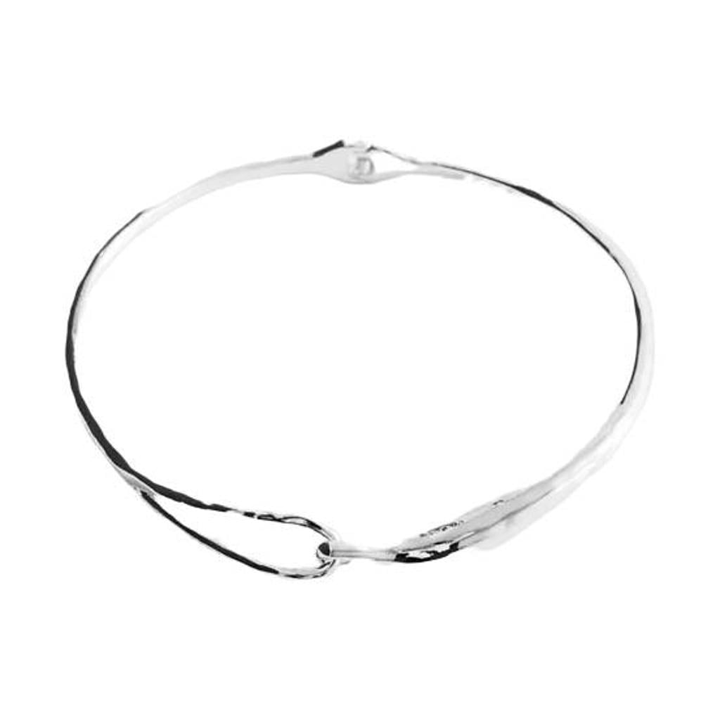 Mango choker zilverkleurig