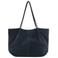 Mango suede shopper blauw