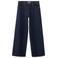 MANGO TEEN low waist wide leg jeans - donkerblauw