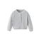 Mango Kids gebreid vest - grijs