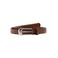 Mango leren riem bruin